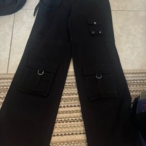 Pacsun Cargo Black Jeans